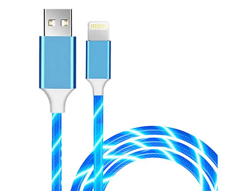 Led Light Type-C & I-phone USB cables